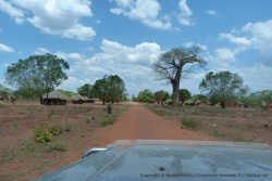 De petits villages de temps en temps le long de la piste