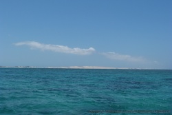 Au loin, une autre île de sable de l'Archipel Bazaruto