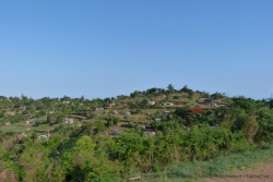 Colline habitée aux environs de Xai Xai