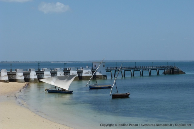 Le port de pêche de Stone Town, la partie vieille ville de Ilha de Mocambique