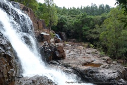 Les chutes d'eau de Phipidi sont une halte sympa sur la route du pays Venda