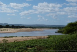La majestueuse rivière Letaba traverse le Kruger