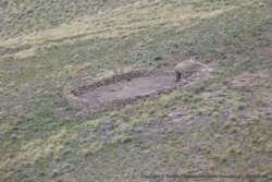 Une maison de berger du Lesotho