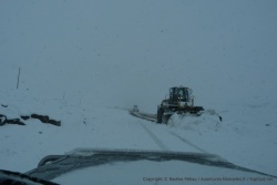 Avec un grand soulagement, on découvre un chasse-neige