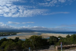 Vue sur la superbe baie de Plettenberg