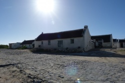 Maisons de pêcheurs restées intactes au village de Waenhuiskrans