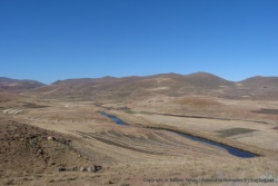 Le panorama qu'on découvre dans la vallée est grandiose