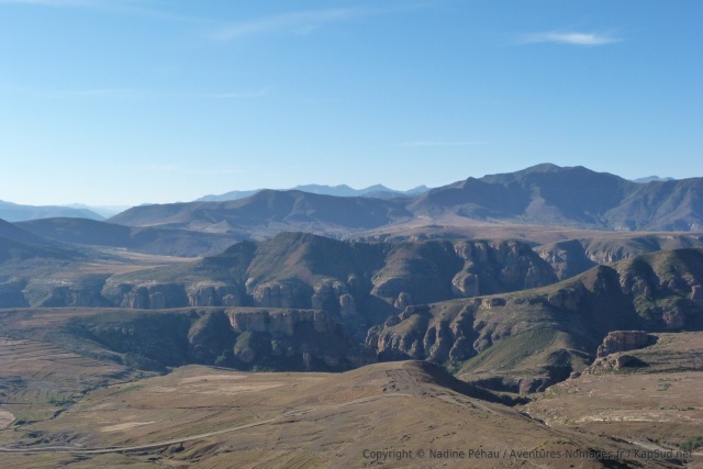 Les paysages du Lesotho ne cessent de nous surprendre