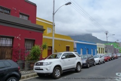 Les maisons très colorées du quartier de Bokaap
