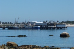 La pêche industrielle est une activité importante sur la côte Ouest de l'Afrique du Sud