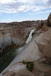 Bien qu'on est à la fin de la saison sèche, les chutes d'Augrabies Falls sont impressionnantes