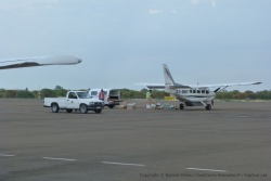 L'avion est le principal moyen de transport dans le delta de l'Okavango