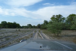 Comme souvent au Botswana, les hébergements ne sont pas souvent faciles d'accès