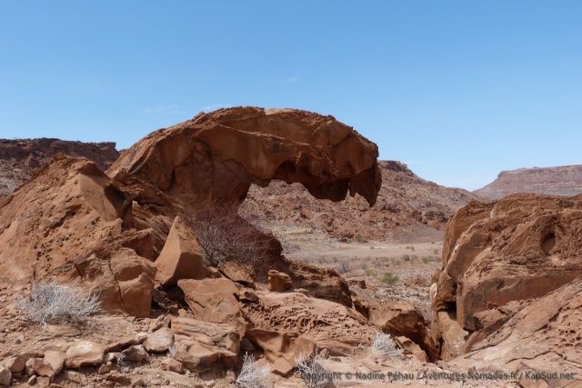 La célèbre arche de Twyfelfontein
