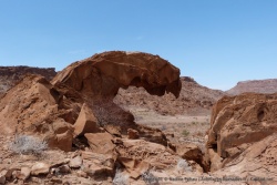 La célèbre arche de Twyfelfontein