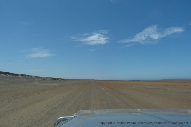 Enfin nous pouvons traverser la Skeleton Coast