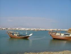 La côte orientale et la mer d'Oman