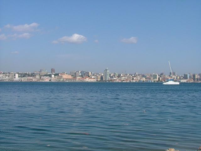 Luanda vue de la Ilha