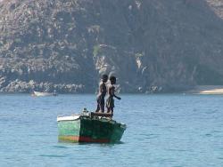 Enfants pêcheurs de Lucira