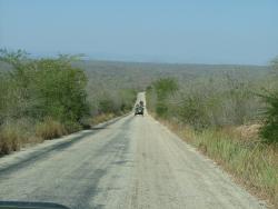 Notre convoi dans les routes du sud