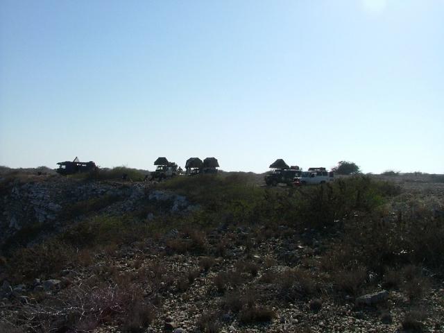 Bivouac fantastique en haut de la falaise