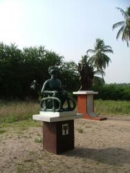 Statues de la route des Esclaves à Ouidah