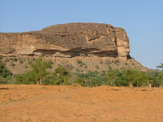 Vue imprenable sur la falaise de Bandiagara