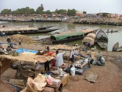 Port de Mopti sur le Niger