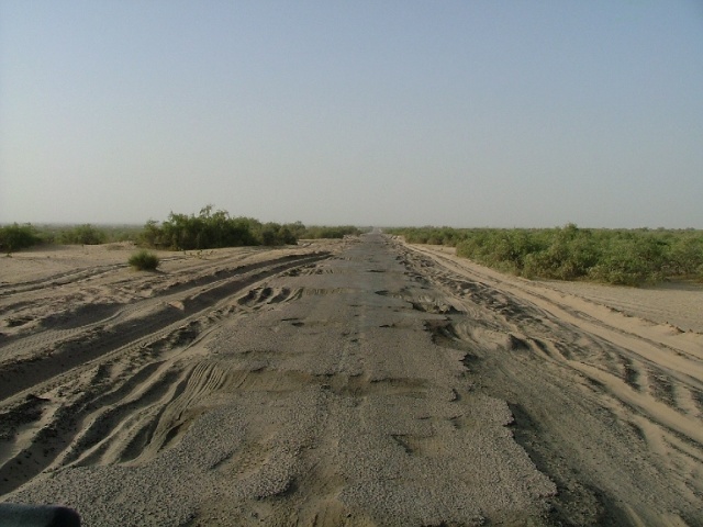 Route nationale entre Diffa et Nguigmi !