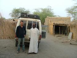 Notre hôte Adoum, qui se marrie fin avril