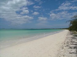 Plage idyllique à perte de vue