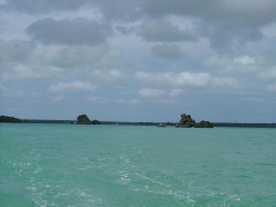 La baie d'Upi est immense et cest un vrai plaisir de la traverser