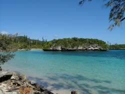 Baie de Kanumera et son célèbre îlot