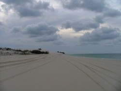 Manann Beach, bien plus désolée qu'au Sud