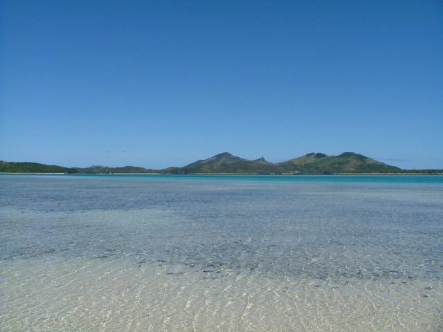 Vue superbe des îles