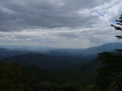 Montagnes zambiennes vu du Malawi