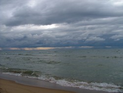 Le lac Malawi de mauvaise humeur