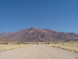 L'imposant massif de Brandberg
