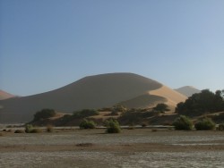 Les célèbres dunes rouges de Sossusvlei