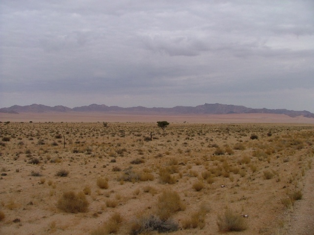 Ciel plombé de Garub