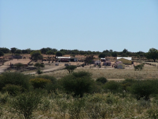Une ferme dans le BushmanLand