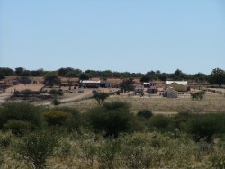 Une ferme dans le BushmanLand