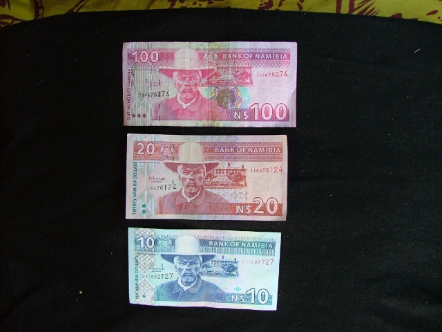Quelques dollars namibiens