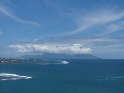 Moorea vue de Tahiti