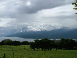 Vue sur Tahiti Nui depuis le plateau de Taravao