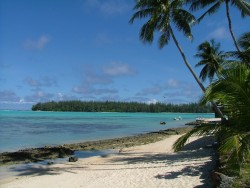Notre plage à Moorea