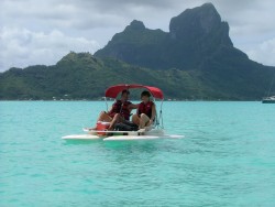 A la conquête des lagons de Bora Bora