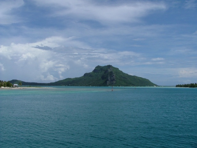 Arrivée sur Maupiti