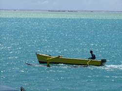 Pêcheur au travail