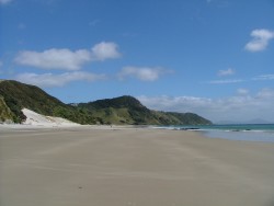 la fabuleuse plage de Mangawhai Heads